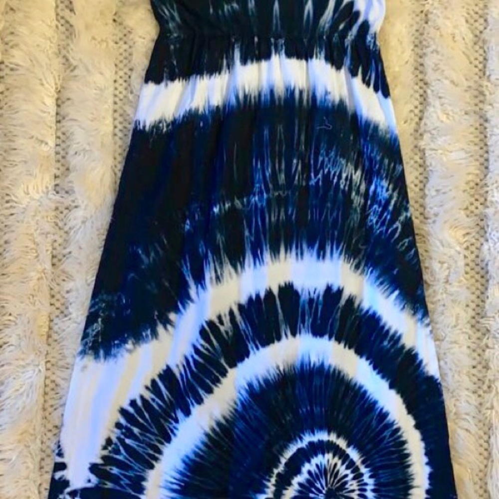 Chico’s Maxi Boho Tie Dye Dress! - Picture 4 of 5